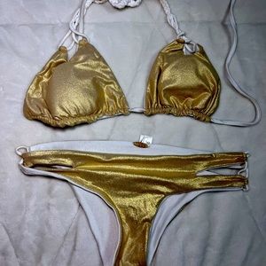 Luli Fama reversible bikini